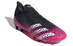 adidas Predator Freak .1 L AG Artificial Grass 'Black Pink' FZ3751