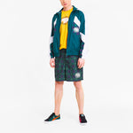 PUMA x The Hundreds Crossover Printing Athleisure Casual Sports Shorts Green 596752-02