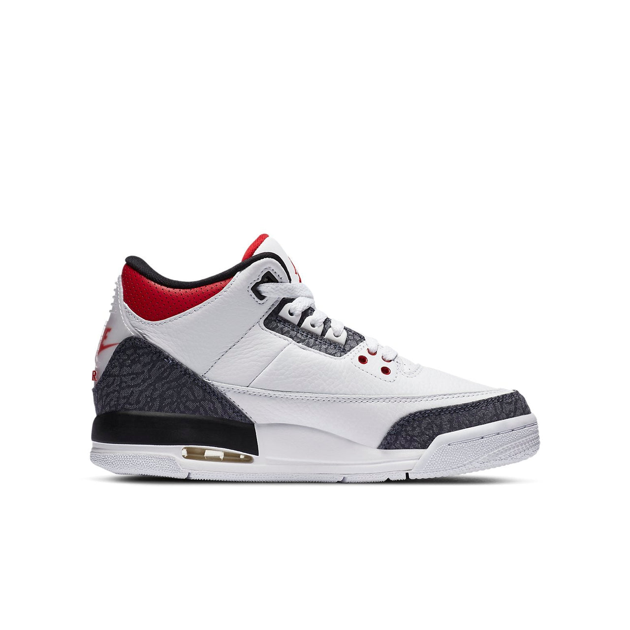 (GS) Air Jordan 3 Retro Denim SE 'Fire Red' CZ6634-100