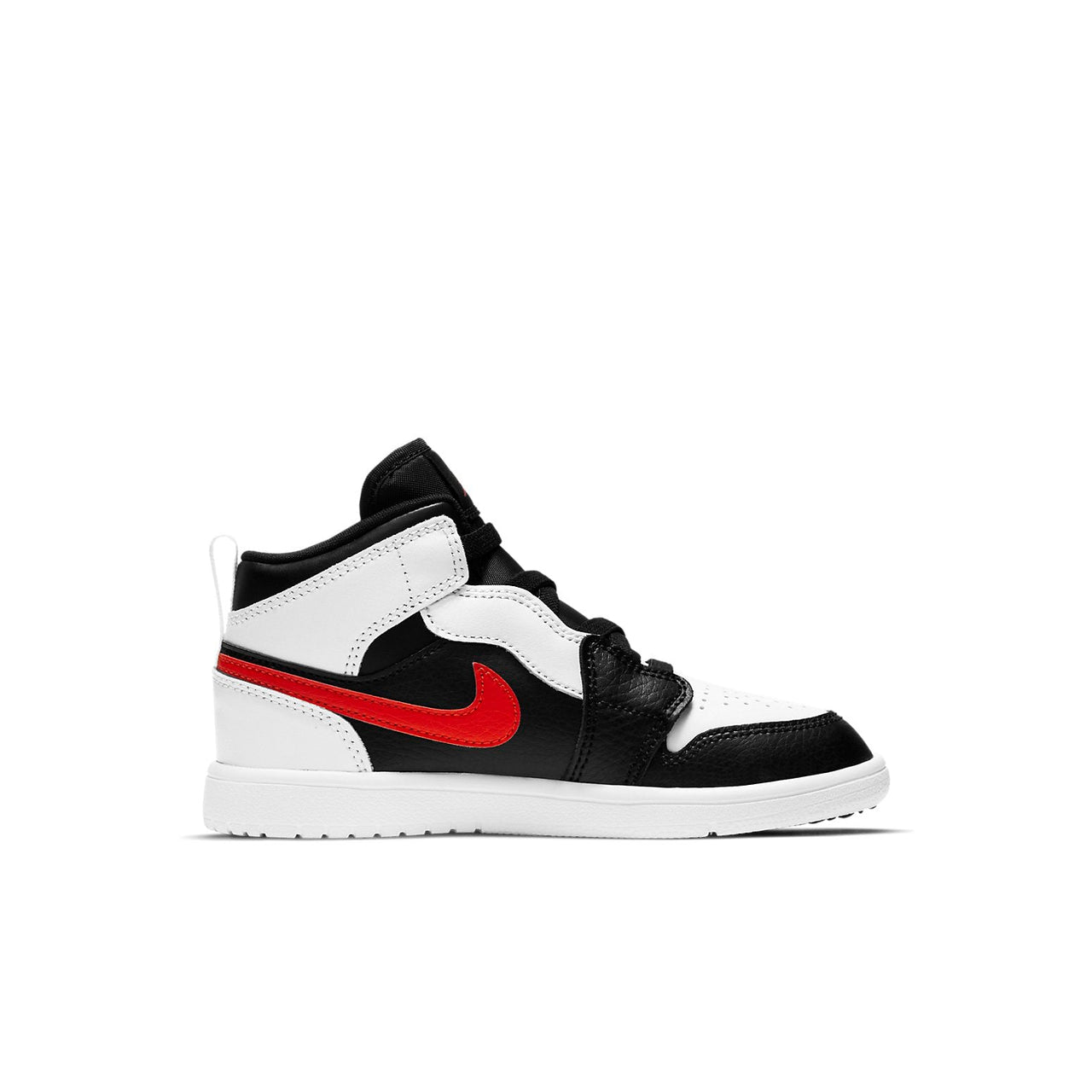 (PS) Air Jordan 1 Mid Alt 'White Black Red' AR6351-075