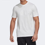 adidas Brilliant Basics Casual Sports Short Sleeve White GD3844