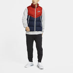 Nike Nsw dwn fil wr vest shld Colorblock Down Vest Blue Red CU4415-673