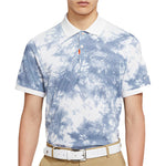 Nike Sports Golf Short Sleeve Polo Shirt White Blue Whiteblue CI9770-100