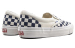 Vans OG Classic Slip-On LX 'Navy Checkerboard' VN0A32QNP4I
