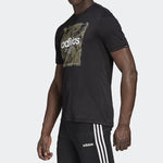 adidas Camo Bx T Training Sports Short-sleeve Tee Men Black GD5877