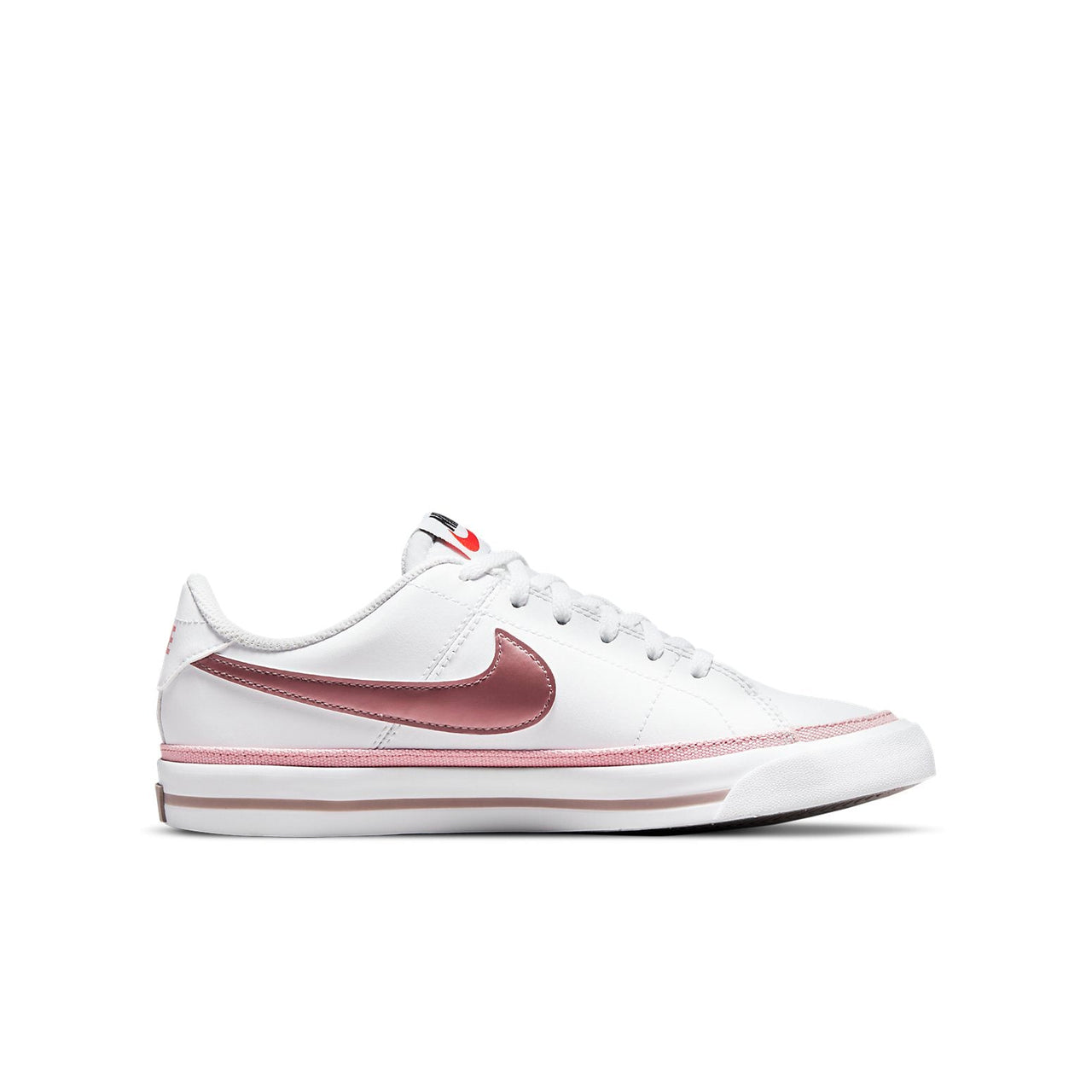 (GS) Nike Court Legacy 'White Pink Glaze' DA5380-110