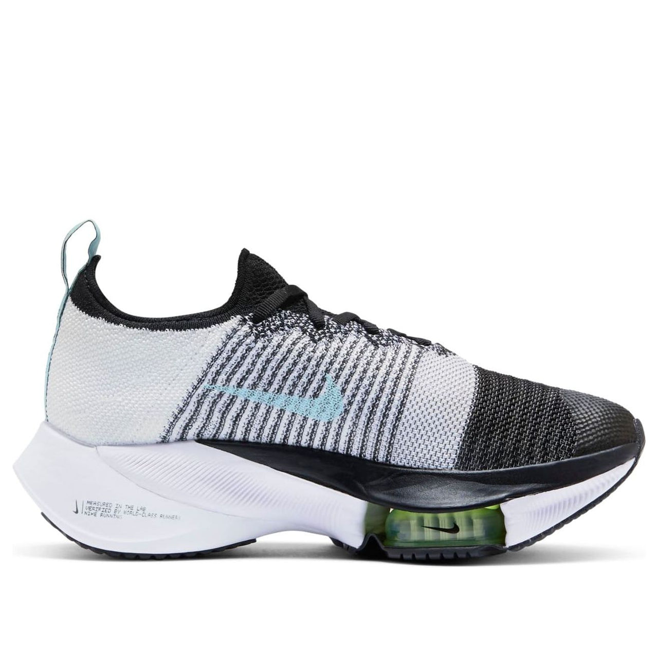 (WMNS) Nike Air Zoom Tempo NEXT% Flyknit 'Black Glacier Blue' CI9924-001