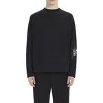 Men's Y-3 Arm Skeleton Pattern Loose Casual Black DZ4565