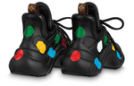 (WMNS) LOUIS VUITTON x YK Academy Archlight Sneakers 'Black with Colorful Dots' 1AB9RS