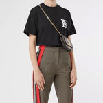 (WMNS) Burberry Monogram Motif Cotton Oversized in Black 80174721