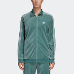 Men's adidas originals Solid Color Zipper Stand Collar Casual Sports Jacket DV1625