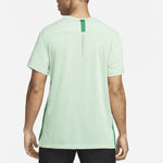 Men's Nike Dri-FIT Logo Solid Color Training Sports Short Sleeve Malachite Green T-Shirt DM6669-308