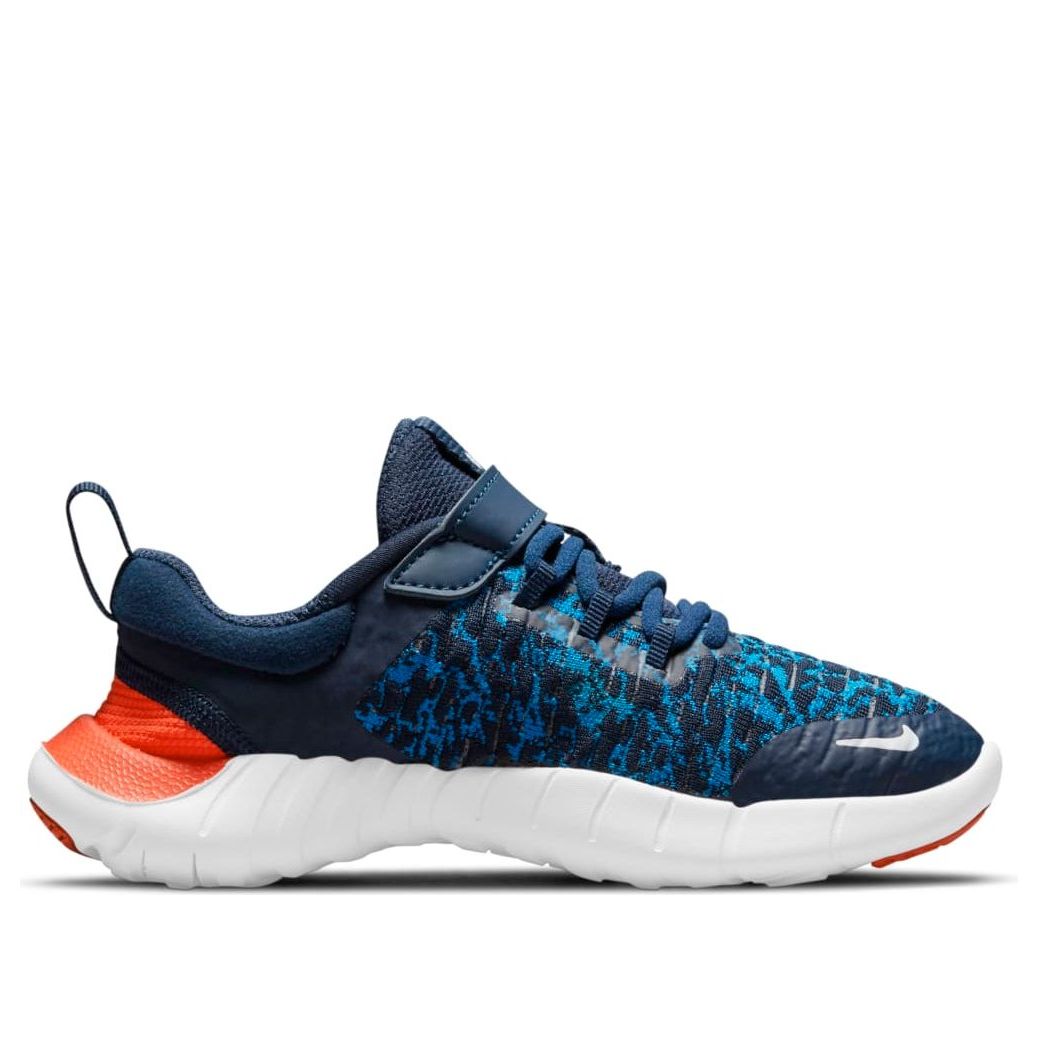 (PS) Nike Free RN 2021 'Blue White Orange' CZ3996-410