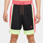 Air Jordan SS20 Basketball Colorblock Sports Shorts Black Red CW7080-654