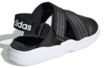 (WMNS) adidas 90s Sandal Velcro Casual Black Gray White Sandals 'Black Grey White' EG7647