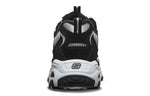 (WMNS) Skechers D'Lites 1.0 White/Black 66666125-BKW