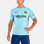Nike FC Barcelona 17/18 Authentic Away Jersey 'Blue' 847189-484