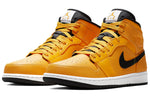 Air Jordan 1 Mid 'University Gold Black' 554724-700