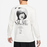 Nike Sportswear Casual Sports Round Neck Pullover Long Sleeves Creamy White DM2191-902