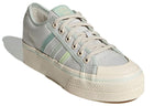 (WMNS) adidas Nizza Platform 'Cream White Green' GX4605