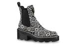 (WMNS) LOUIS VUITTON Beaubourg Ankle Chelsea Boots 'Black' 1A8UNL