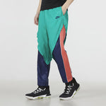 Men's Nike Logo Splicing Contrasting Colors Training Sports Pants/Trousers/Joggers Green DA5679-372