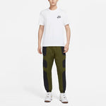 Men's Nike Sportswear Logo Alphabet Printing Round Neck Short Sleeve White T-Shirt DR7810-100