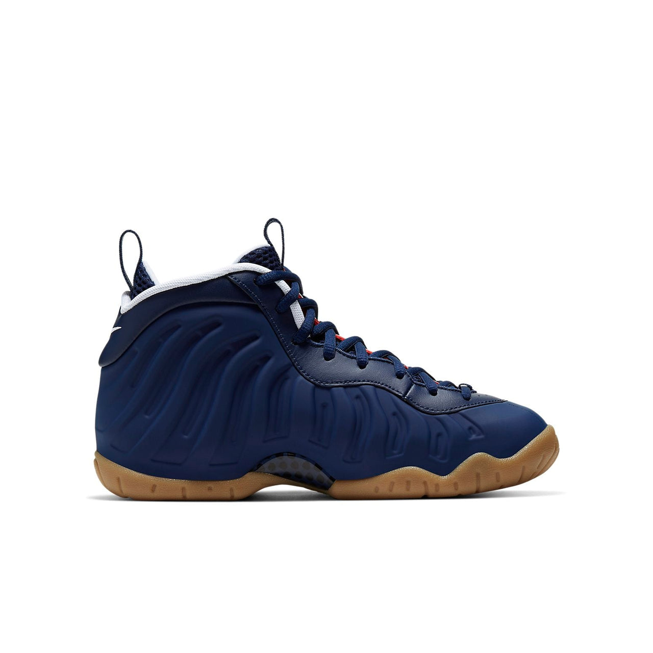 (GS) Nike Little Posite Pro 'Blue Void University Red' 644792-405