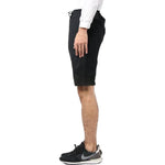 Men's Nike Solid Color Logo Drawstring Shorts Black 886180-010
