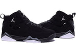 (GS) Air Jordan True Flight 'Black Metallic Gold' 343795-010