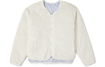 (WMNS) Converse Reversible Solid Color Sports Hoodless Padded Clothes Milk White 10022733-A02