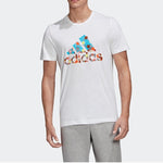 adidas Pattern Logo Short Sleeve White FN1746