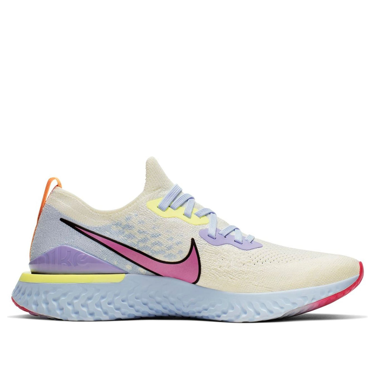 Nike Epic React Flyknit 'White Purpleblue Purple' CJ7794-164