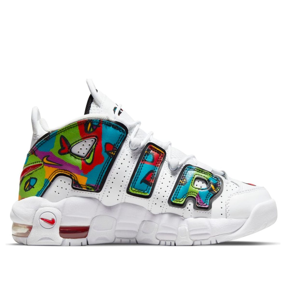 (GS) Nike Air More Uptempo 'Peace, Love, Basketball' DM8155-100