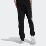 Men's adidas neo Icons 3s Tp Stripe Logo Sports Pants/Trousers/Joggers Black H14232