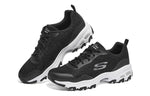 (WMNS) Skechers D'Lites 1.0 low Dad Shoes GS Black/White 896027-BKW