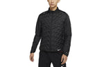 Men's Nike FW21 Solid Color Hooded Long Sleeves Black Down Jacket DD5668-010
