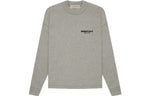 Fear of God Essentials SS22 Long Sleeve T-Shirt 'Dark Oatmeal' FOG-SS22-609