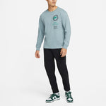 Men's Nike Woven Solid Color Small Label Lacing Casual Sports Pants/Trousers/Joggers Black DN4447-010