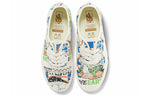 Vans Authentic Low Tops Casual Skateboarding Shoes Multi-Color Funny Printing Unisex 'White Black Blue' VN0A5KRDARG