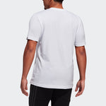 adidas M Fl Lg T Bronzing Logo Printing Sports Short Sleeve White GL3703
