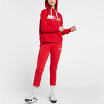 (WMNS) Nike Alphabet Printing Knit Hoodie Red AR3655-657