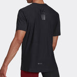 adidas Sports Training Casual Round Neck Short Sleeve Black HC4230