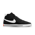(WMNS) Nike Court Legacy Canvas Mid 'Black White Orange' DD0161-001