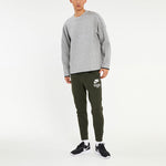 Men's Nike SS22 Logo Alphabet Printing Knit Bundle Feet Sports Pants/Trousers/Joggers Autumn Green DM6553-355