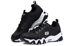 (WMNS) Skechers D'Lites 2.0 Running Shoes Black 66666111-BLK