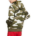 Nike camouflage sports zipped hooded jacket 'Green' BV3625-222