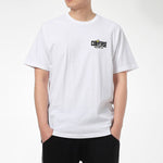 Converse Alphabet Cartoon Printing Sports Short Sleeve White 10021124-A02