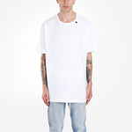 Off-White Gold Arrow Print Oversized Short-Sleeved OMAA038F191850100160
