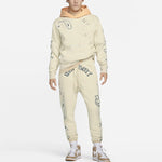 Men's Air Jordan 'why Not' Alphabet Printing Casual Sports Pants/Trousers/Joggers Light Yellow DO2502-234